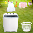 Devanti Portable Washing Machine Twin Tub 5KG White-8