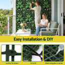 Gardeon 4PCS Artificial Plant Wall Panels 40X60CM Boxwood Panel Leaf Backdrop Backyard Green Decor-5