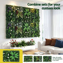Gardeon 4PCS Artificial Plant Wall Panels 40X60CM Boxwood Panel Leaf Backdrop Backyard Green Decor-6