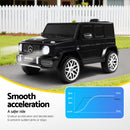 Kids Electric Ride On Car Mercedes-Benz Licensed AMG G63 Toy Cars 12V Black-6