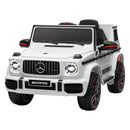 Kids Electric Ride On Car Mercedes-Benz Licensed AMG G63 Toy Cars Remote White-1