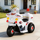 Rigo Kids Ride On Motorbike Motorcycle Car Toys White-1
