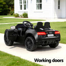 Kids Ride On Car Audi R8 Licensed Sports Electric Toy Cars Black-6