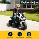 Kids Ride On Car Electric Ride On Cars Motorcycle Motorbike BMW Licensed S1000RR Black-4
