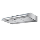 Devanti 900mm Range Hood 90cm Rangehood Stainless Steel-7