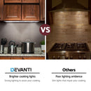 Devanti 520mm Range Hood 52cm Rangehood Stainless Steel-10