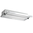 Devanti 900mm Range Hood 90cm Slide out Rangehood Stainless Steel-1