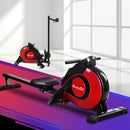 Everfit Rowing Machine Rower Magnetic Resistance Exercise Gym Home Cardio Red-8
