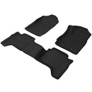 Weisshorn Car Floor Mats Rubber Fits Ford Ranger PX PX2 PX3 Dual Cab 2011-2022 3D-2