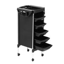 Embellir Salon Trolley Cart Spa Beauty Rolling Tray Hairdressing Storage 6 Tiers-3