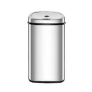 Devanti 50L Motion Sensor Bin Rubbish Automatic Silver-3