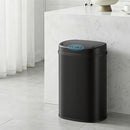 Devanti 50L Sensor Bin Motion Rubbish Automatic Black-8