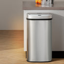 Devanti 60L Sensor Bin Motion Rubbish Automatic Silver-7