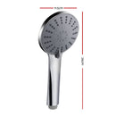 Handheld Shower Head 4.5" High Pressure 5 Modes Poweful Round Chrome-2
