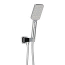 Handheld Shower Head Holder 3.1'' High Pressure Silver-1
