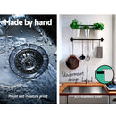 Cefito Kitchen Sink 70X45CM Stainless Steel Basin Single Bowl Silver-5