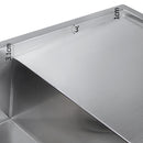 Cefito Kitchen Sink 87X45CM Stainless Steel Basin Single Bowl Silver-3