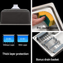 Cefito Kitchen Sink 61X43CM Stainless Steel Basin Single Bowl Silver Drain Basket-6