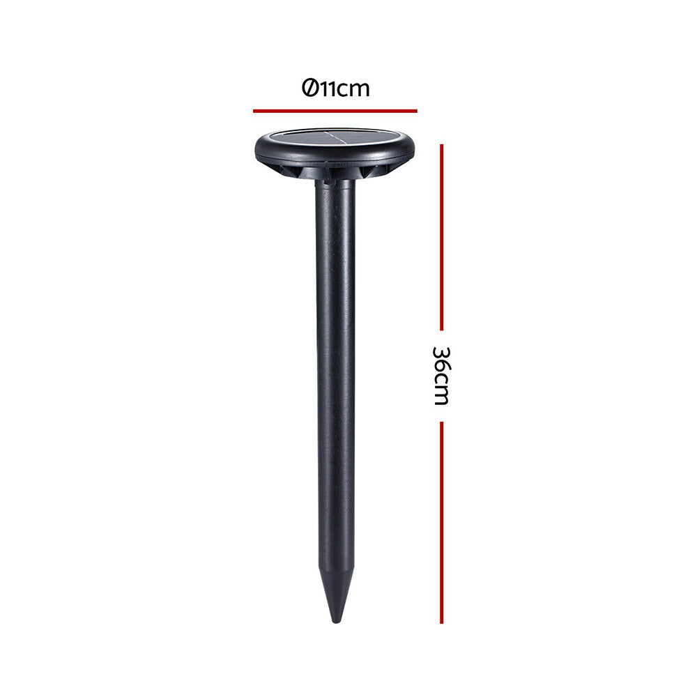 Gardeon Snake Repeller 20X Ultrasonic Solar Powered - 0