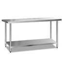 Cefito 1829 x 610mm Commercial Stainless Steel Kitchen Bench-1