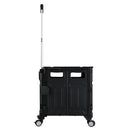 Emajin Shopping Trolley Cart 75L Foldable Black-3