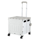 Emajin Shopping Trolley Cart 75L Foldable White-1