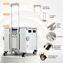 Emajin Shopping Trolley Cart 75L Foldable White-6