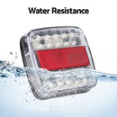 Giantz Pair 26 LED Tail Lights Stop Reverse Indicator 12V Ute Trailer Truck-5