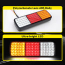 Giantz Pair 75 LED Tail Lights Stop Reverse Indicator 12V Ute Trailer Caravan Truck Boat-7