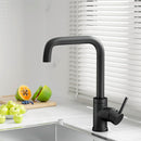 Cefito Kitchen Mixer Tap Mixer Rectangle Sink Faucet Basin Laundry Black-8