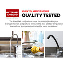 Cefito Kitchen Mixer Tap Mixer Rectangle Sink Faucet Basin Laundry Black-4