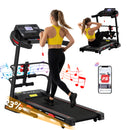 Everfit Treadmill Electric Home Gym Fitness Exercise Machine w/ Sit Up Bar 450mm-1