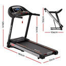Everfit Treadmill Electric Auto Incline Home Gym Fitness Exercise Machine 450mm-2