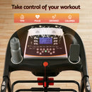 Everfit Treadmill Electric Home Gym Fitness Exercise Machine w/ Massager 450mm-8