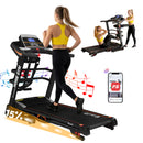 Everfit Treadmill Electric Home Gym Fitness Exercise Machine w/ Massager 480mm-1