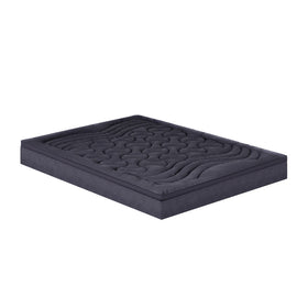 Giselle Bedding 3-Zone Pillowtop Mattress Topper 1000GSM for Back Pain Relief Washable with 45cm Deep Pocket Queen