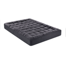 Giselle Bedding Bamboo Charcoal Filling Pillowtop Topper 1000GSM 5cm Thick Pillowtop Pad for Back Pain Relief Washable with 45cm Deep Pocket Double-8