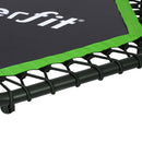 Everfit 48inch Hexagon Fitness Trampoline Rebounder Adjustable Handrail Green-4