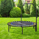 Everfit 48inch Round Fitness Trampoline Rebounder Adjustable Handrail Blue-7