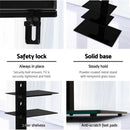 Artiss TV Stand Mount Bracket for 32"-70" LED LCD 3 Tiers Storage Floor Shelf-8