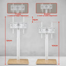 Artiss TV Stand 24-55" Swivel Height Adjustable Floor Mount for TVs-7