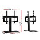 Artiss TV Stand Mount Bracket for 32"-55" LED LCD Swivel Tabletop Desktop Plasma-4