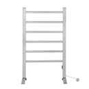 Devanti Electric Heated Towel Rail Rack 6 Bars Freestanding Clothes Dry Warmer-8
