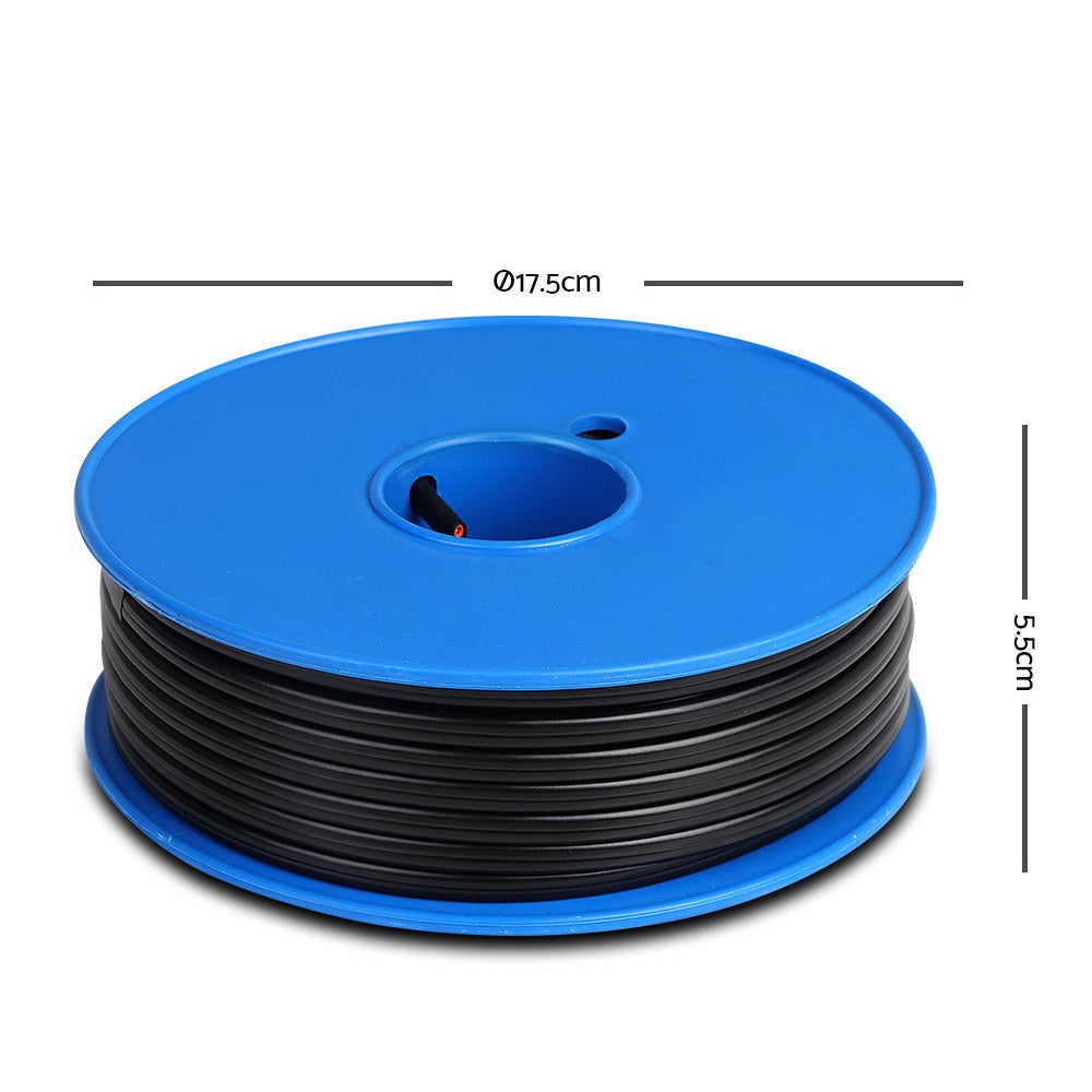 Giantz 4MM 30M Twin Core Wire Electrical Cable Extension Car 450V 2 Sheath - 0