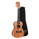 Alpha 26" Ukulele Natural Mahogany Tenor Beginner Gift w/ Carry Bag-1