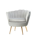 Artiss Armchair Velvet Grey Callista-1