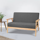 Artiss 2-Seater Sofa Armchair Skane-8