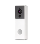 Laser Smart Full HD Video Doorbell White with Chime-1