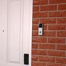 Laser Smart Full HD Video Doorbell White with Chime-4