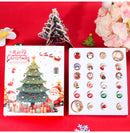 Christmas gift DIY Cartoon Snowman Bracelet Set with Crystal Beads-6